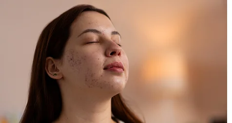 Reduced Acne